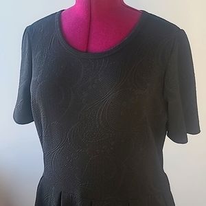 Solid Black LLR Amelia Dress